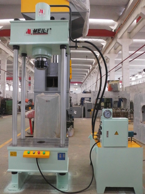 پرس فلزی هیدرولیک پرس فولادی 100 تنی برای تجهیزات تولید برق فتوولتائیک